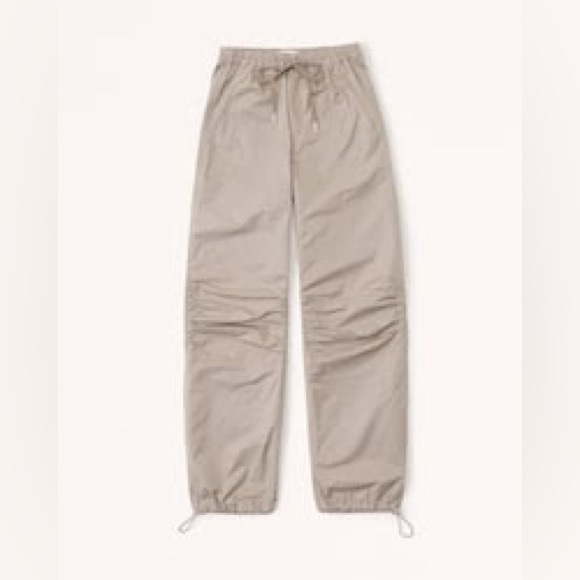 Abercrombie & Fitch Utility Parachute Pants *sold out on website* - Picture 3 of 4